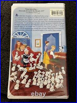 101 Dalmatians (VHS 1263) Walt Disney Classic Black Diamond Edition Rare