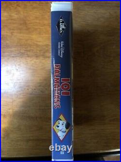101 Dalmatians (VHS 1263) Walt Disney Classic Black Diamond Edition Rare HTF