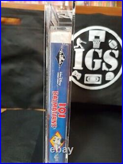 101 Dalmatians VHS 1263 Walt Disney Classic Black Diamond IGS Graded 9-8.5