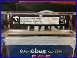 101 Dalmatians VHS 1263 Walt Disney Classic Black Diamond IGS Graded 9-8.5