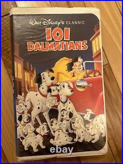 101 Dalmatians Walt Disney Classic Black Diamond VHS Tape 1263