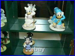 1987 1988 Walt Disney Figurine Collection Minnie Thumper Goofy Donald