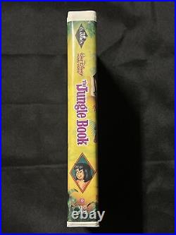1991 The Jungle Book, Walt Disney Classic, Black Diamond VHS cassette tape, 1122