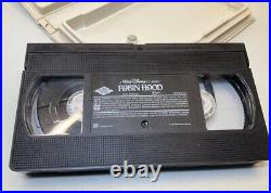 1991 Walt Disney Classic Robin Hood VHS 1189 Black Diamond Edition