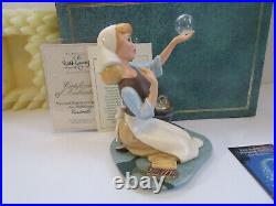 1992 WDCC Cinderella They Can't Stop Me From Dreaming Figurine With Box COA