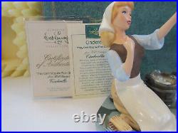 1992 WDCC Cinderella They Can't Stop Me From Dreaming Figurine With Box COA