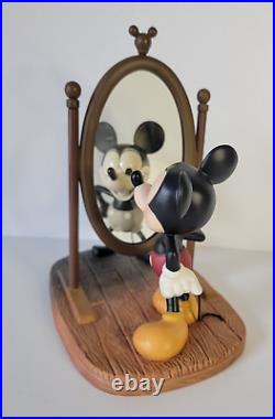1994 Disney 75th Birthday WDCC Mickey Mouse Then & Now Figurine Plane Crazy