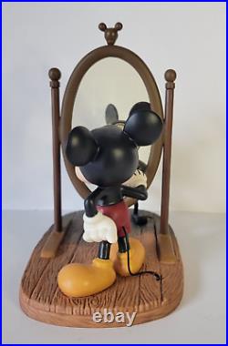 1994 Disney 75th Birthday WDCC Mickey Mouse Then & Now Figurine Plane Crazy