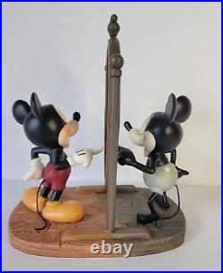 1994 Disney 75th Birthday WDCC Mickey Mouse Then & Now Figurine Plane Crazy