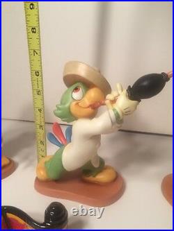 1995 WDCC Three Caballeros Donald Panchito Jose Figurines