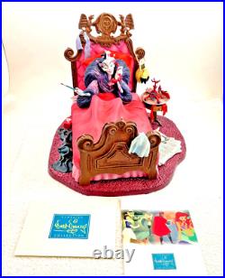 1999 Disney WDCC Cruella Its That DeVil Woman 101 Dalmatians MIB LE 2849 NO COA