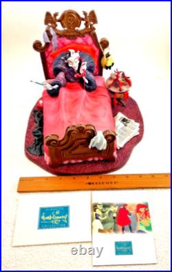1999 Disney WDCC Cruella Its That DeVil Woman 101 Dalmatians MIB LE 2849 NO COA