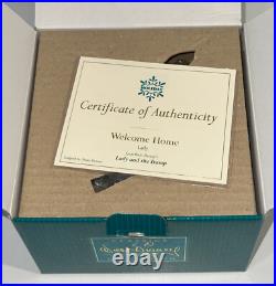 2004 WDCC Lady & The Tramp WELCOME HOME LADY & PRECOCIOUS PUP #1217766