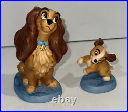 2004 WDCC Lady & The Tramp WELCOME HOME LADY & PRECOCIOUS PUP #1217766