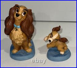 2004 WDCC Lady & The Tramp WELCOME HOME LADY & PRECOCIOUS PUP #1217766