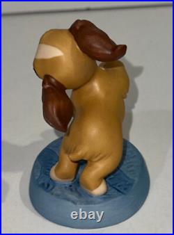 2004 WDCC Lady & The Tramp WELCOME HOME LADY & PRECOCIOUS PUP #1217766