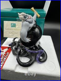 2006 Walt Disney The Little Mermaid And Ursula Disney Collection Nib Coa