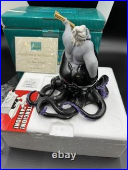 2006 Walt Disney The Little Mermaid And Ursula Disney Collection Nib Coa