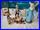 7 Piece WDCC Pinocchio Set with Boxes and COA