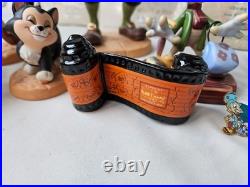 7 Piece WDCC Pinocchio Set with Boxes and COA 7 Piece WDCC Pinocchio Set with Boxes and COA