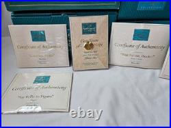 7 Piece WDCC Pinocchio Set with Boxes and COA