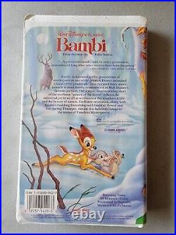 A Walt Disney Classic, Bambi. Black Diamond (VHS,) authentic