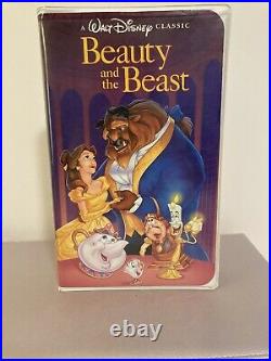 A Walt Disney Classic Beauty And The Beast 1992 VHS # 1325 Black Diamond Edition