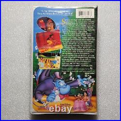Aladdin (VHS, 1992) Walt Disney Classic Diamond Edition, Very Rare Good Condition