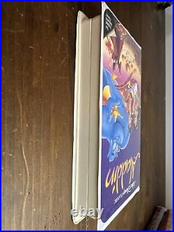 Aladdin (VHS, 1993) Black Diamond #1662 Walt Disney Classic Rare! With sequels