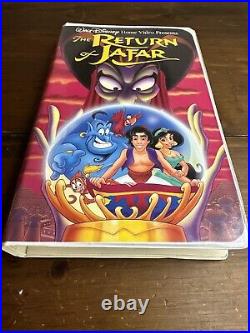 Aladdin (VHS, 1993) Black Diamond #1662 Walt Disney Classic Rare! With sequels