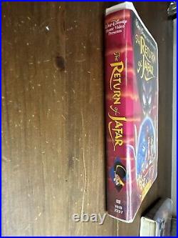 Aladdin (VHS, 1993) Black Diamond #1662 Walt Disney Classic Rare! With sequels