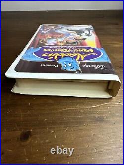 Aladdin (VHS, 1993) Black Diamond #1662 Walt Disney Classic Rare! With sequels