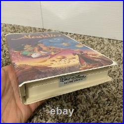 Aladdin (VHS, 1993) RARE BLACK DIAMOND EDITION The Classics Walt Disney OFFERS