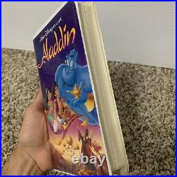 Aladdin (VHS, 1993) RARE BLACK DIAMOND EDITION The Classics Walt Disney OFFERS