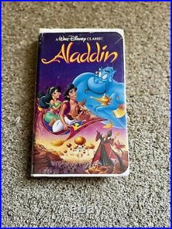 Aladdin (VHS, 1993)-Walt Disney's Black Diamond Classic RARE? No. 1662