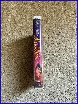 Aladdin (VHS, 1993)-Walt Disney's Black Diamond Classic RARE? No. 1662