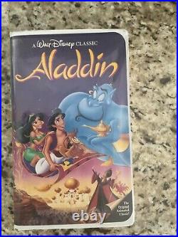 Aladdin Walt Disney Classic Black Diamond VHS 1662