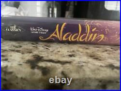 Aladdin Walt Disney Classic Black Diamond VHS 1662