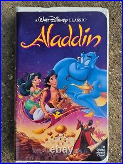 Aladdin Walt Disney Classic Blue Diamond VHS