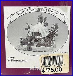 Alice In Wonderland WHITE RABBIT'S HOUSE Walt DISNEY Enchanted Places WDCC