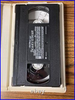 BEAUTY and the BEAST WALT DISNEY used VHS movie THE CLASSICS vhs BLACK DIAMOND
