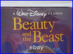 Beauty And The Beast 1992 Walt Disney Classic Black Diamond Vhs Rare Stock# 1325