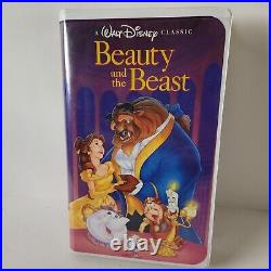 Beauty And The Beast, Rare Black Diamond Classic Walt Disney 1992 VHS TAPE #1325