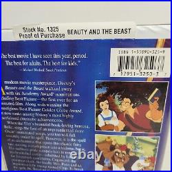 Beauty And The Beast, Rare Black Diamond Classic Walt Disney 1992 VHS TAPE #1325