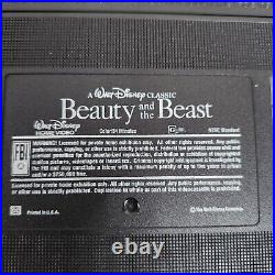 Beauty And The Beast, Rare Black Diamond Classic Walt Disney 1992 VHS TAPE #1325