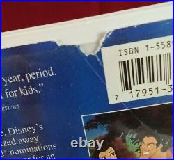 Beauty And The Beast VHS Tape 1992 Walt Disney's Black Diamond Classic-1325 RARE