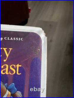Beauty And The Beast VHS Tape 1992 Walt Disney's Black Diamond Classic- RARE