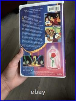 Beauty And The Beast VHS Tape 1992 Walt Disney's Black Diamond Classic- RARE