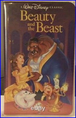 Beauty And The Beast? VHS Walt Disney's Black Diamond? Classic-1325 RARE