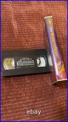 Beauty and The Beast Disney (VHS, 1992) Black Diamond Classic Rare